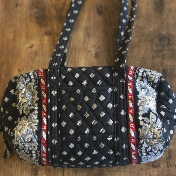 Vera Bradley | Black Quilt Hand Bag - Picture 3 of 6